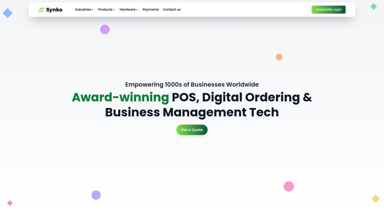 Synko product screenshot